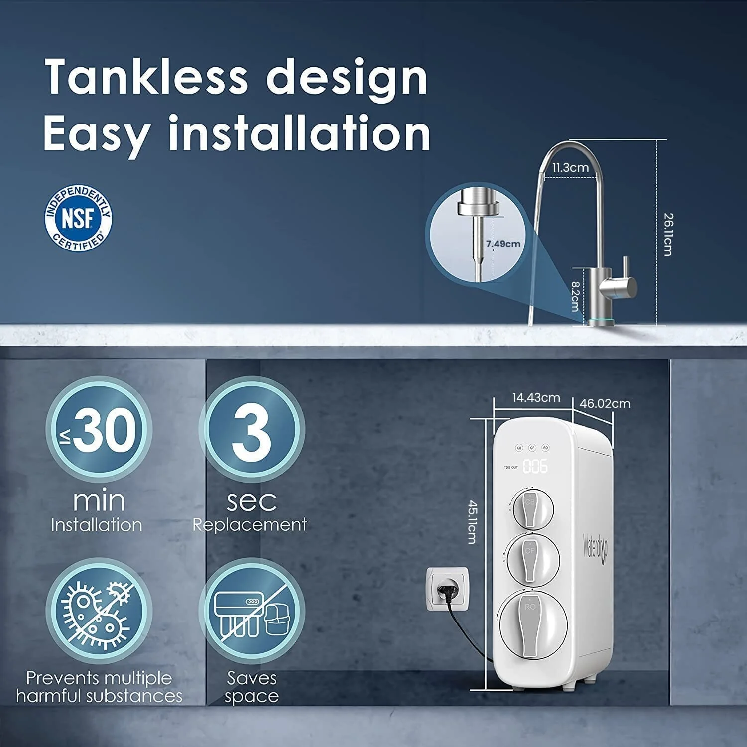 Waterdrop G3 Undersink RO Systems - Image 4