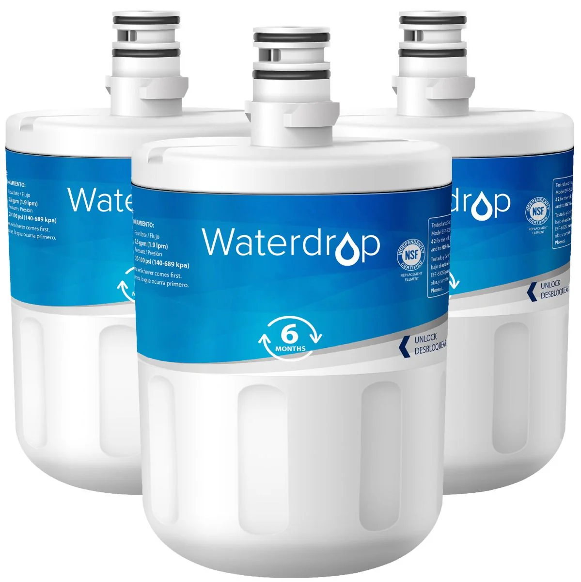 Waterdrop Replacement for LG® Refrigerator Water Filter LT500P® 5231JA2002A - Image 6