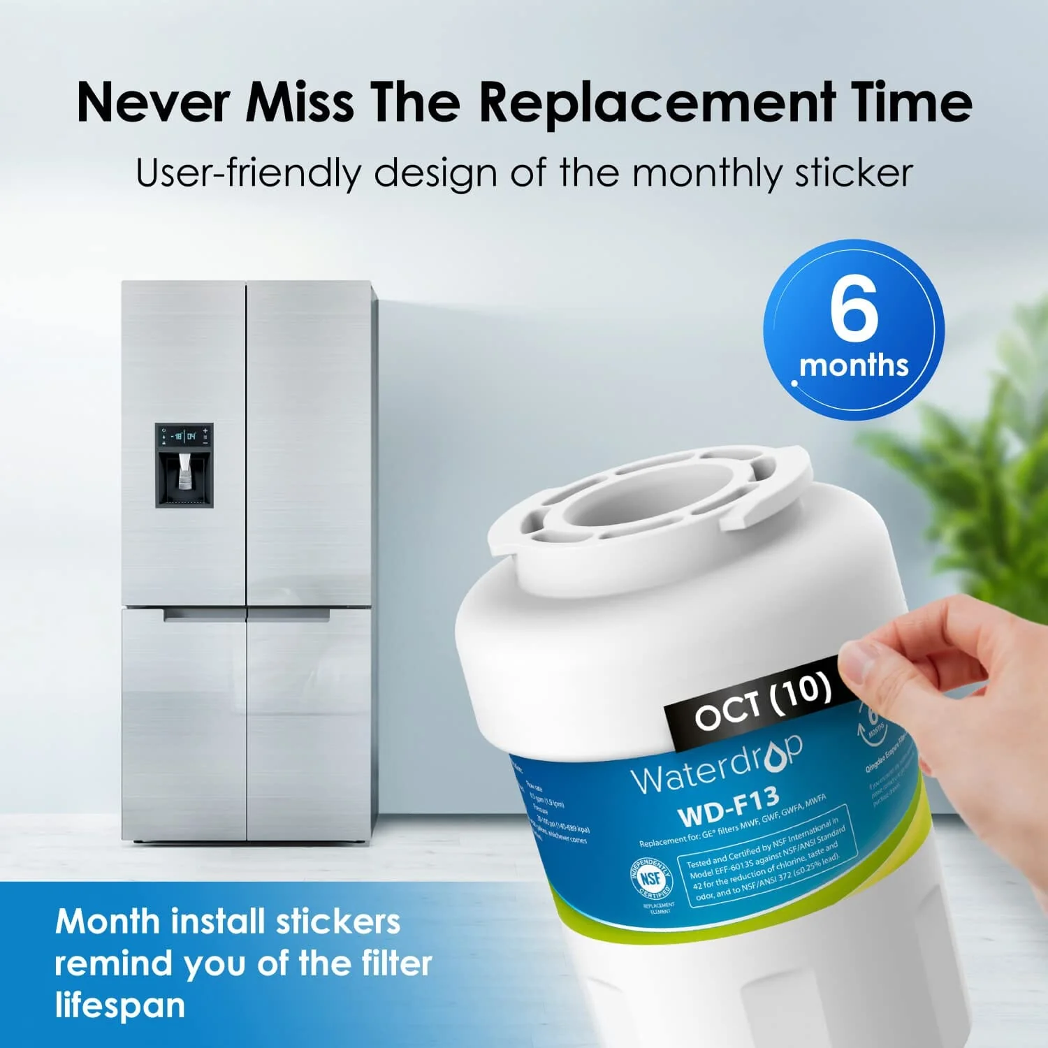 MWF Refrigerator Water Filter Replacement by Waterdrop - Image 6