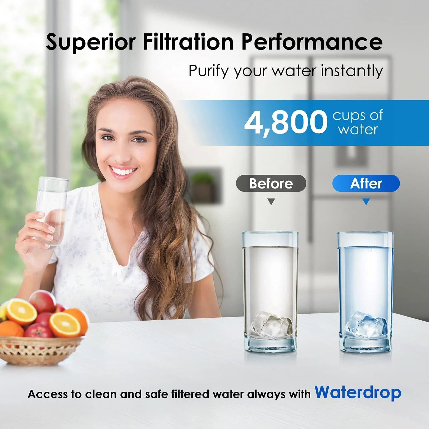 MWF Refrigerator Water Filter Replacement by Waterdrop - Image 8