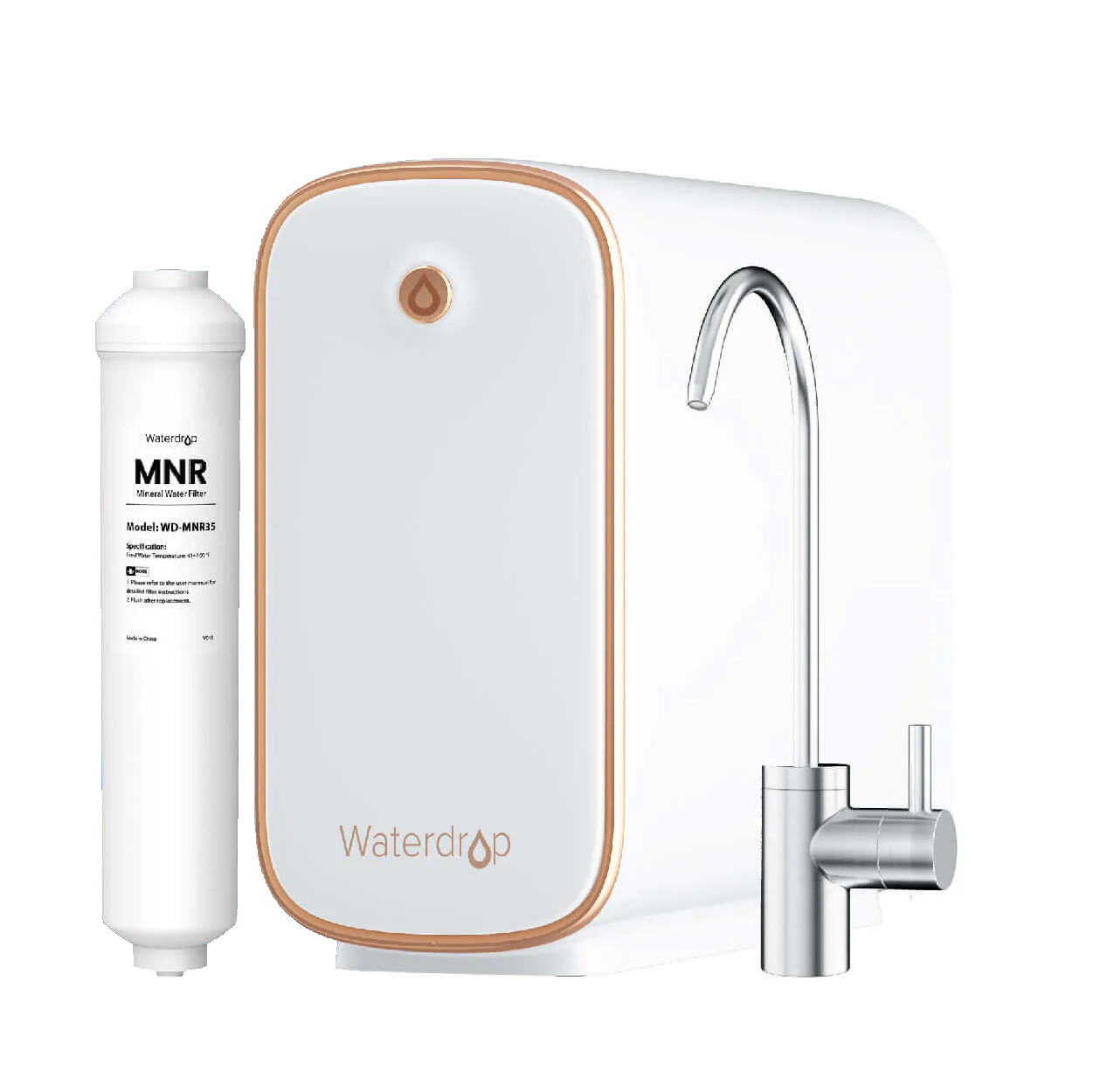 Remineralization tankless reverse osmosis system - Waterdrop D4-W-MZ - Image 7