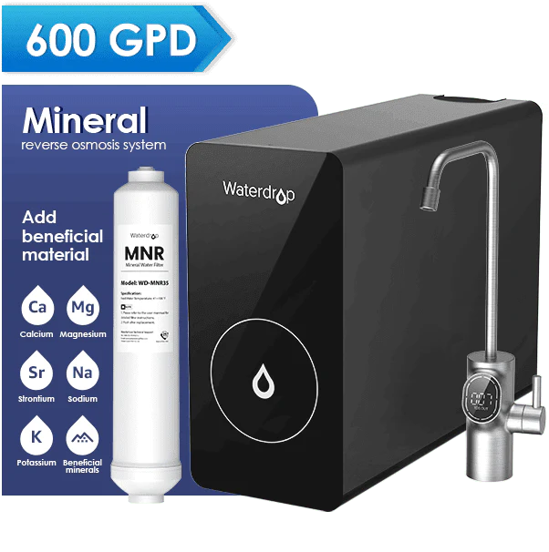 600GPD Remineralization Reverse Osmosis System - Waterdrop D6-MZ - Image 6