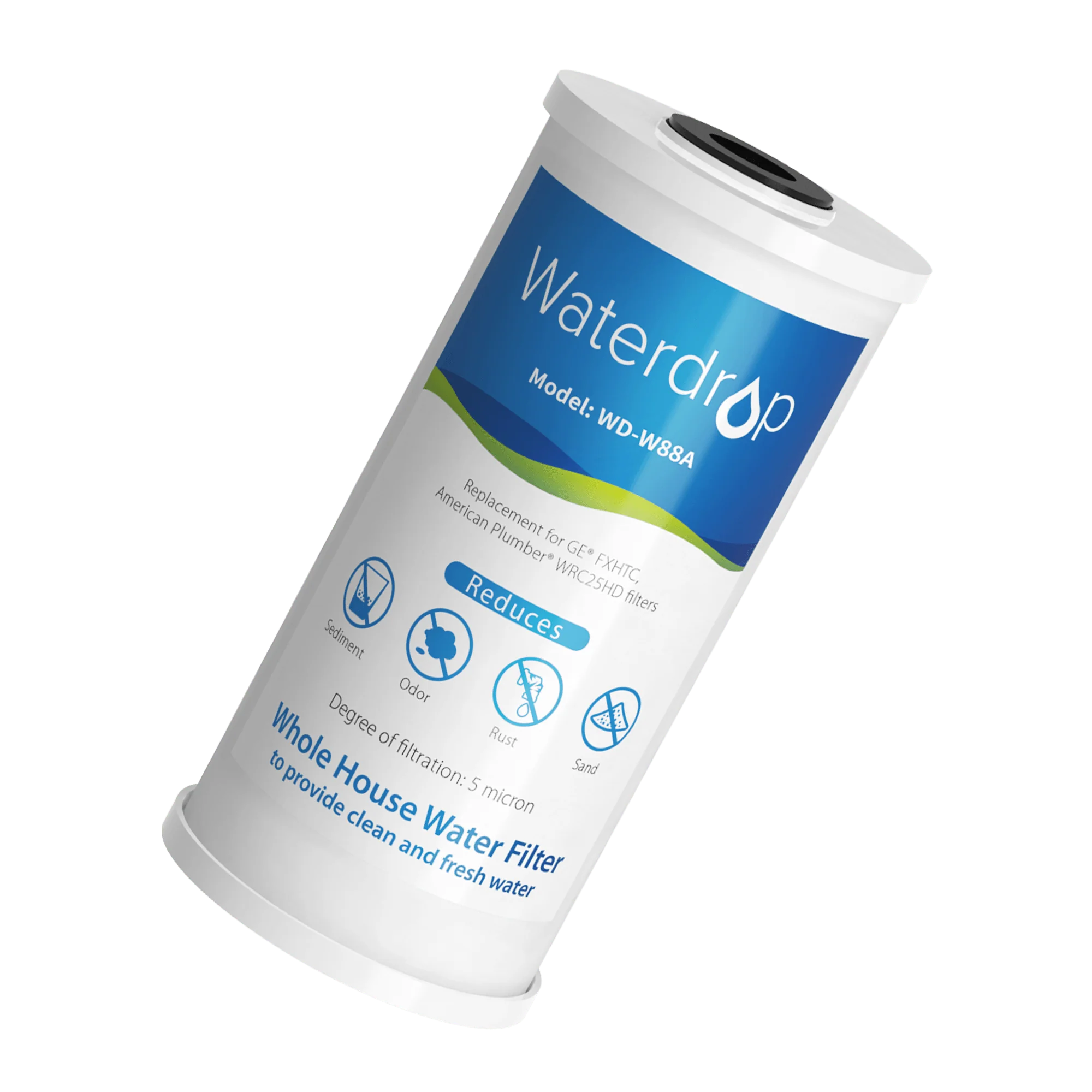 Replacement WD-WF10-FG for Whole House 2-Stage Filter WD-WHF21-FG – Reduces Iron & Manganese - Image 3