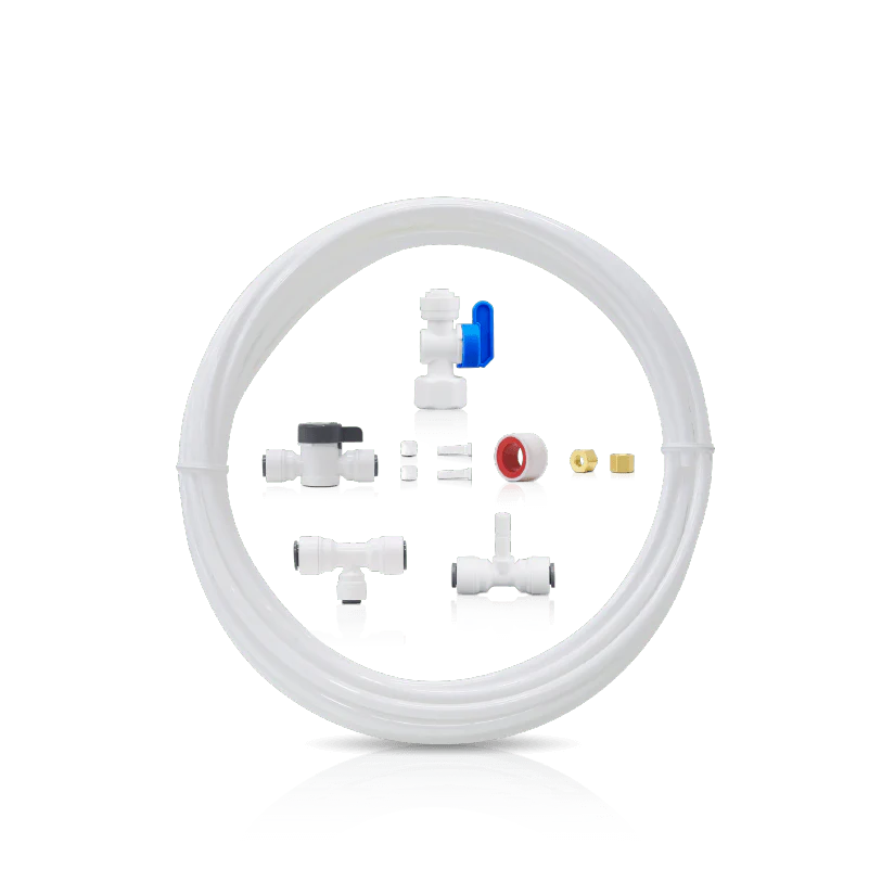 Connect RO System to Refrigerator - Waterdrop PMT Small Water Pressure Tank for Smart Reverse Osmosis, with 1/4" Water Tubing - Image 6