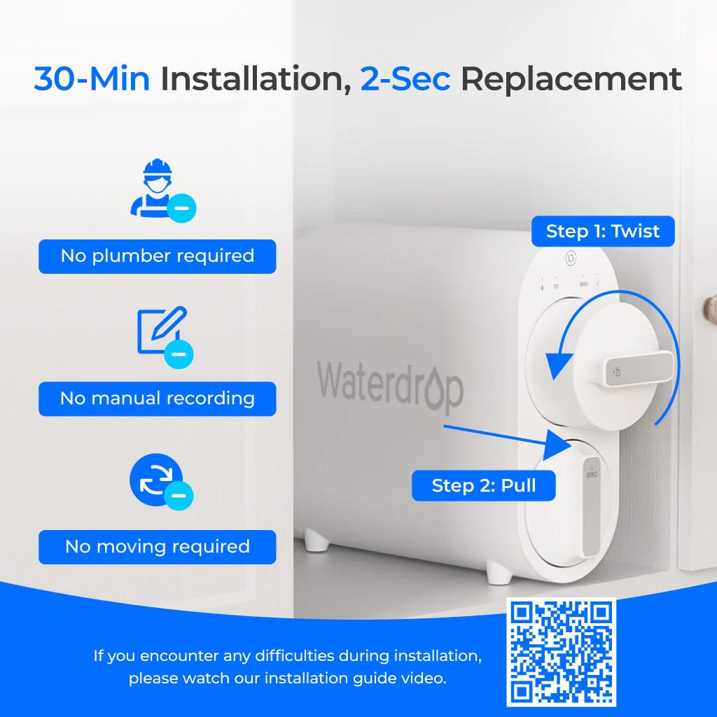 Waterdrop G2 Reverse Osmosis System for Home - Image 8