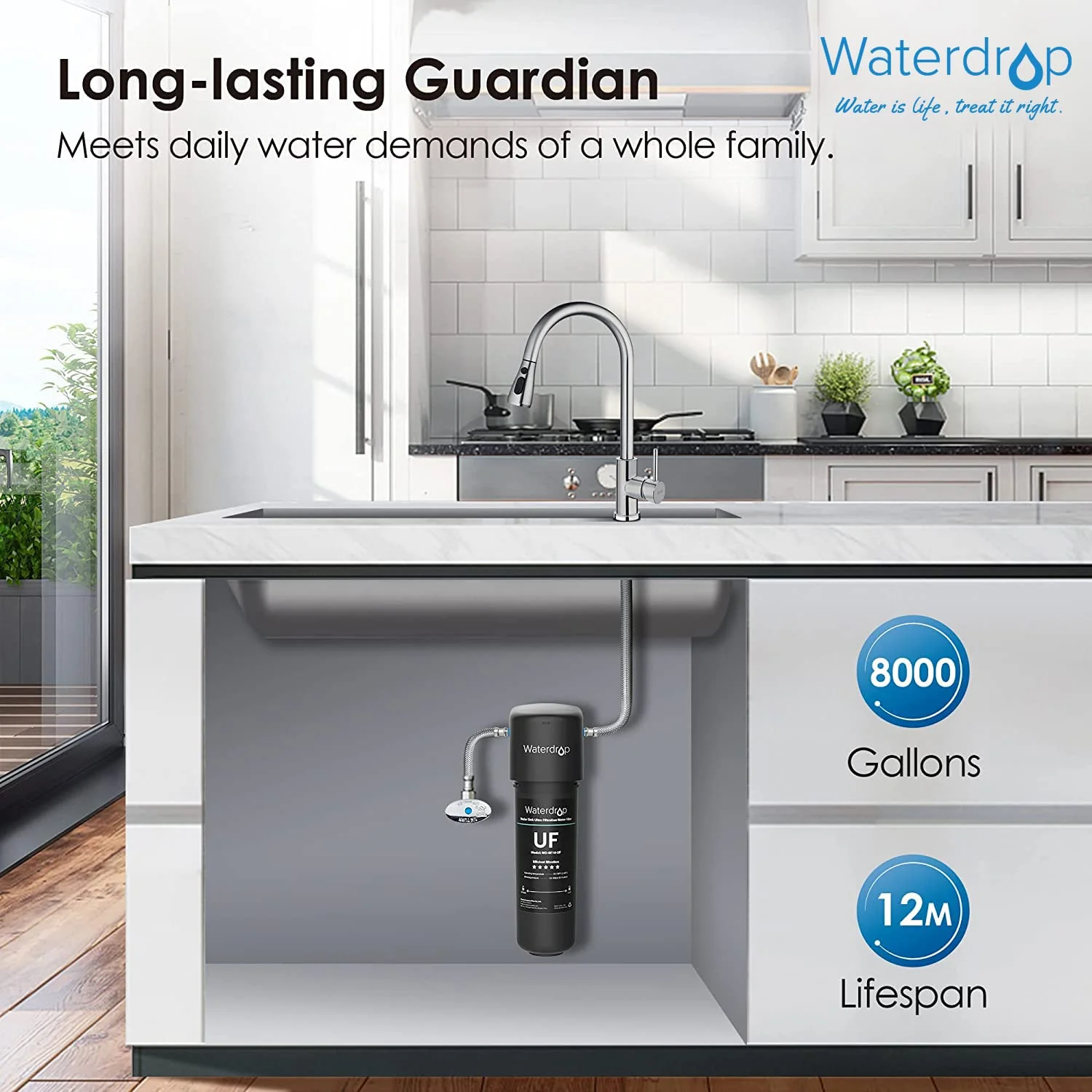 Under Sink Ultrafiltration Water Filter | Direct Connect Filtration System - Image 8