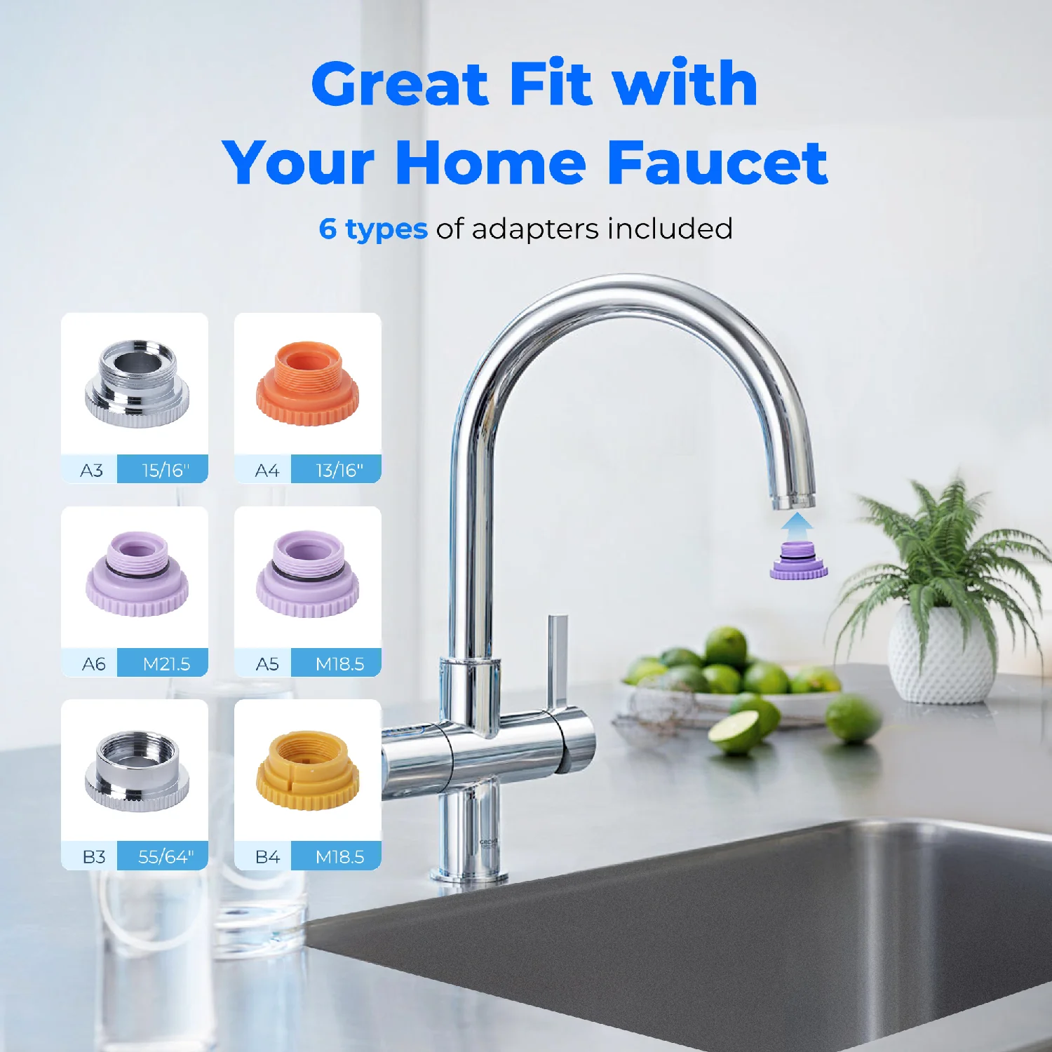 Waterdrop 320-Gallon Long-Lasting Faucet Water Filter FC-01 - Image 10