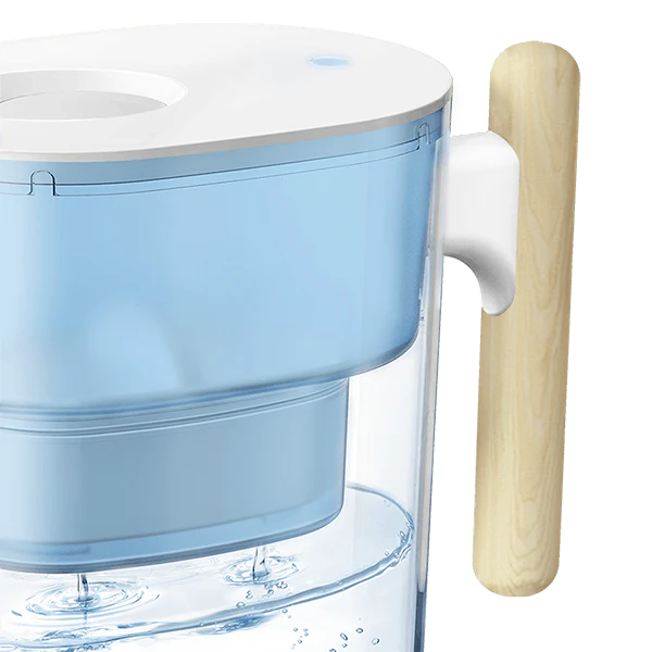Waterdrop Chubby Pitcher Water Filter with Wooden Handle PT-04 with 1 Filter - Image 6