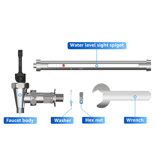 Waterdrop Water Level Spigot Replacement for Waterdrop King Tank Systems and Other Gravity-fed Filtration Systems - Image 3