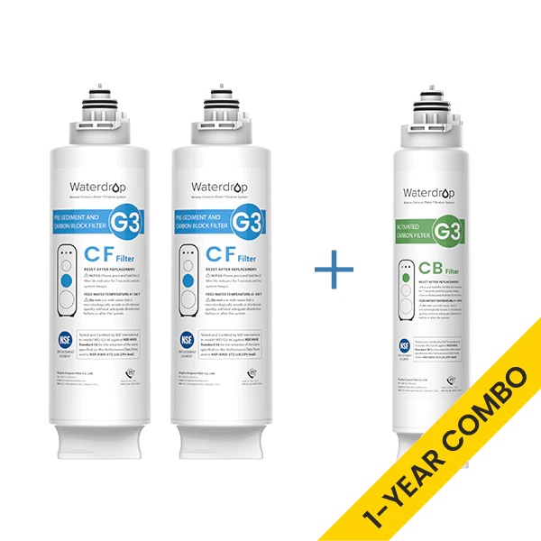 Waterdrop G3P800 RO System Replacement Filters - 800GPD - Image 7