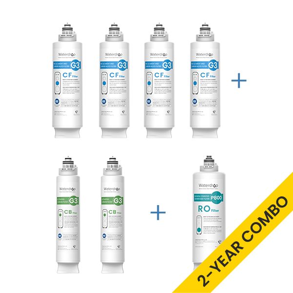 Waterdrop G3P800 RO System Replacement Filters - 800GPD - Image 9