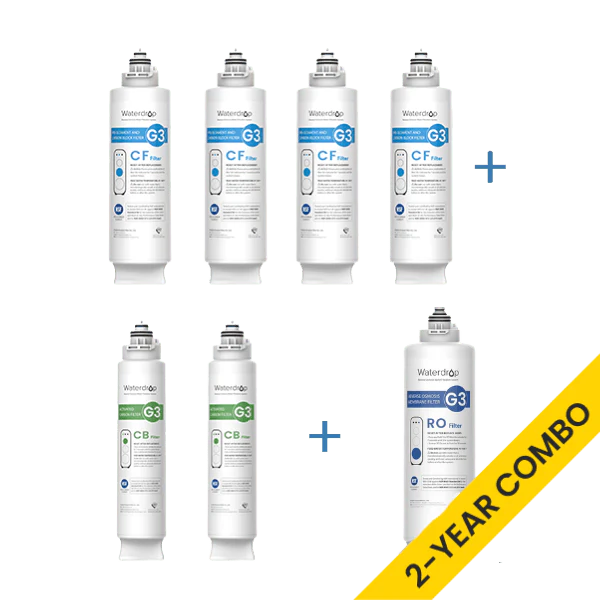 Waterdrop G3 RO System Replacement Filters - 400GPD - Image 11